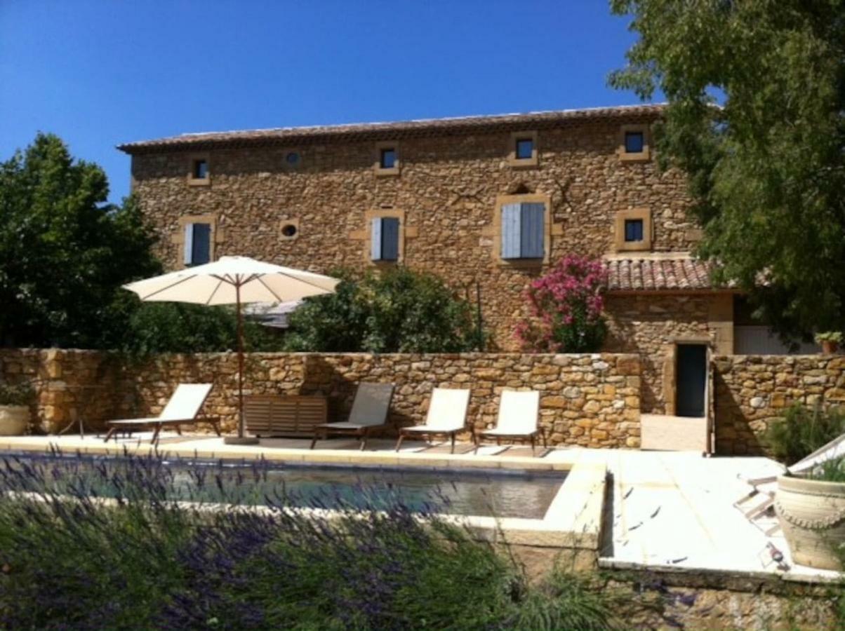 Le Mas Du Cypres, 12 Pers Et Piscine Aigaliers Exterior photo